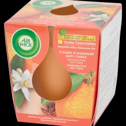 Air Wick Essential Oils geurkaars Anti-tabak Oranje | Action NL