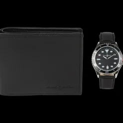 Alexander Brixham giftset met horloge en sleutelhanger | Action NL