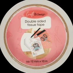 Craft & Design dubbelzijdig tissuetape | Action NL