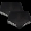 Dolce Bella kanten midi-slips Vrouw 2 Stuks | Action NL
