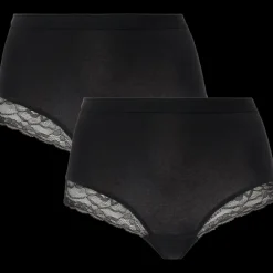 Dolce Bella kanten midi-slips Vrouw 2 Stuks | Action NL
