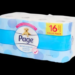 Page toiletpapier Betrouwbaar Schoon 16 Stuks | Action NL