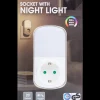 Stekker adapter met nachtlamp | Action NL